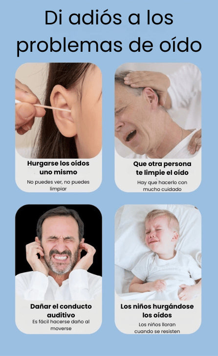 Limpiador de Oídos Con Cámara Endoscopio - Puro™