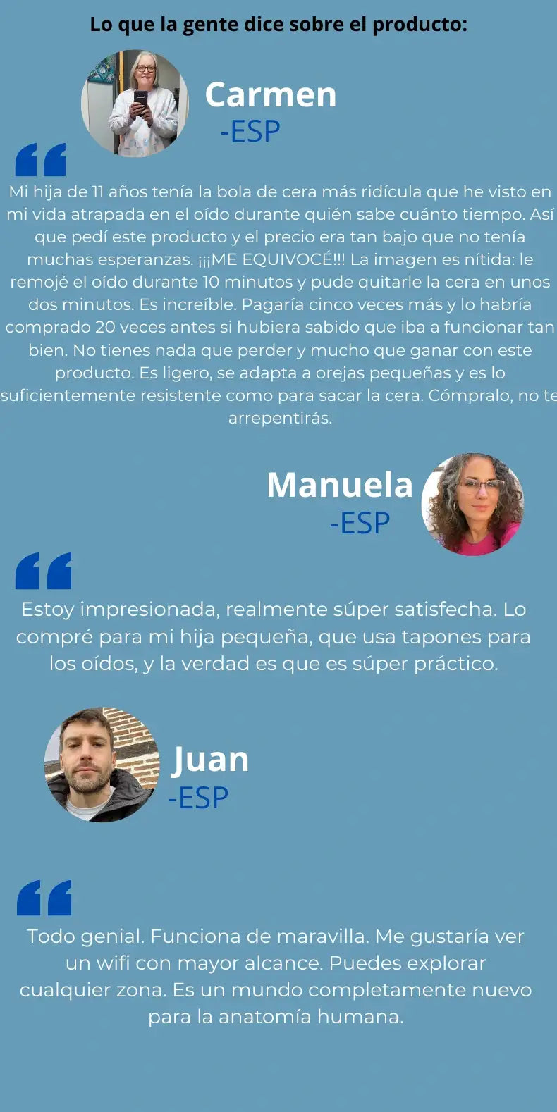 Limpiador de Oídos Con Cámara Endoscopio - Puro™